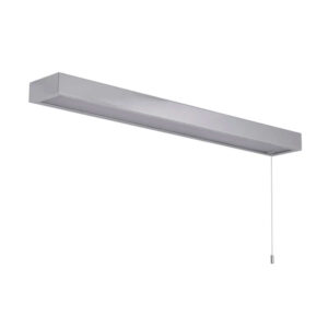 LED аплик с ключ Venti Searchlight 86432-90 IP44 26W 3000K 1113lm хром метал с матиран поликарбонат