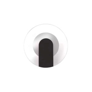LED аплик Target Searchlight 95410BK – дизайнерска черна стенна лампа 6W 3000K метал и акрил