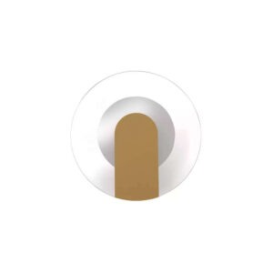 LED аплик Target Searchlight 95410GO – дизайнерска златна стенна лампа 6W 3000K метал и акрил