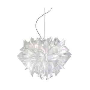 Полилей SLAMP Veli Prisma Large Ø60 см от Lentiflex® с прозрачен кабел