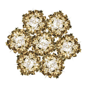 Полилей SLAMP Veli 7 Gold Ø130 см 9xE27
