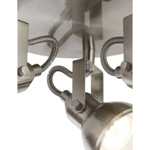 Спот осветително тяло Focus Searchlight 1543SS 3xGU10 мат хром