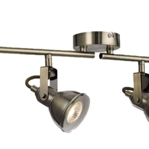 Спот осветително тяло Focus Searchlight 1544AB 4xGU10 античен месинг