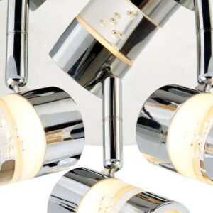 LED спот за баня IP44 Bubbles Searchlight 4413CC 16W 3000K 1865lm акрил и хром метал