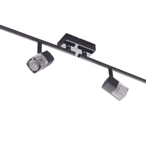 Спот осветително тяло Blocs Searchlight 9884BC 4xG9 IP20 черен метал и стъкло