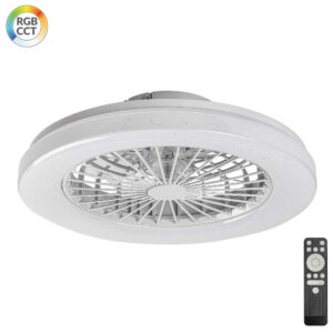 Таванен вентилатор с лампа Rabalux Dalfon 2 71333 RGB LED