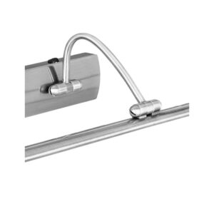 LED аплик с ключ Barcelona Searchlight 2984-51SS – лампа за картини 38см 10W 3000K матиран хром