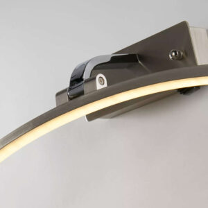 LED аплик с ключ Santorini Searchlight 79821-40SS – лампа за картини 40см 8W 3000K хром