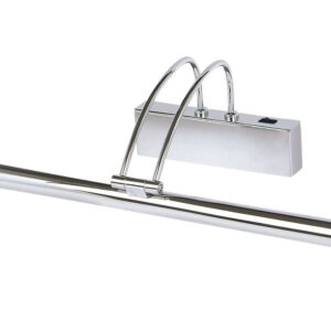LED аплик с ключ Majorca Searchlight 8343CC – лампа за картини 68см 15W 3000K хром