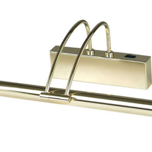 LED аплик с ключ Majorca Searchlight 8343PB – лампа за картини 68см 15W 3000K полиран месинг