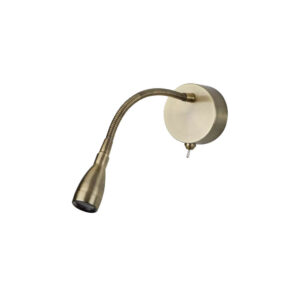 Аплик с ключ Flexy Searchlight 9917AB – лампа за четене с чупещо се рамо 0.8W 105lm 6500K