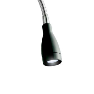 LED аплик с ключ Flexy Searchlight 9917BK – лампа за четене с чупещо се рамо 0.8W 105lm 6500K