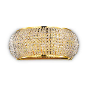 Кристален аплик Ideal Lux Pasha' AP3 082288 златист
