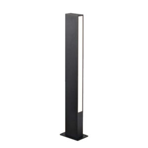 Градинска LED лампа LIR Viokef 4321000 IP65 6W 3000K с алуминиев корпус, поликарбонатен дифузер и тъмносив цвят за двор и градина