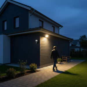 LED прожектор Osram 20W със сензор за движение IP65 3000K 1800 lm – външен LED прожектор с PIR сензор за фасада, двор и гараж LED прожектор Osram 20W със сензор за движение IP65 3000K 1800 lm – външен LED прожектор с PIR сензор за фасада, двор и гараж
