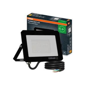 LED прожектор Osram 50W IP65 3000K 4500lm с алуминиев корпус за фасадно, градинско, паркинг и индустриално външно осветление