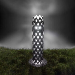 Градинска стояща LED лампа Slamp Charlotte Outdoor Anthracite 63 см 4.2W 3000K IP65