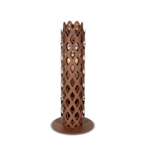 Градинска стояща лампа Slamp Charlotte Outdoor Bollard Corten за външно осветление външно осветление на двор, алеи и градина