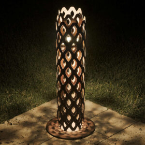 Градинска стояща LED лампа Slamp Charlotte Outdoor Corten 63 см 4.2W 3000K IP65