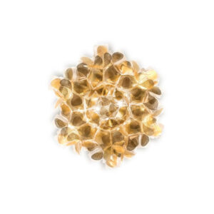 Златиста лампа за таван и стена Slamp Clizia Mama Non Mama Mini Gold Ø32 см.