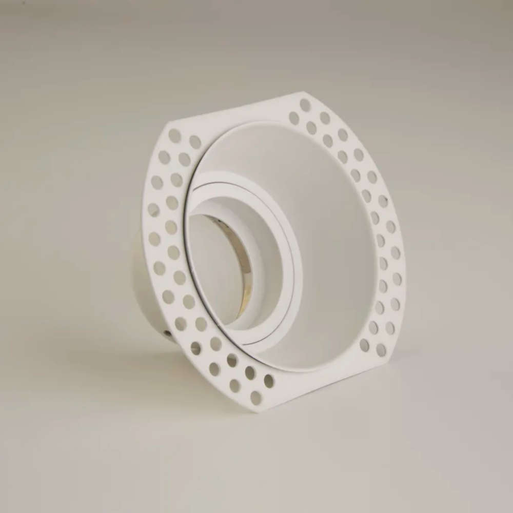 Луничка за вграждане Searchlight PL-SLIMIP3FRW Slim 3 Trimless IP65 FR GU10 – безрамкова IP65 луна за баня - Image 2