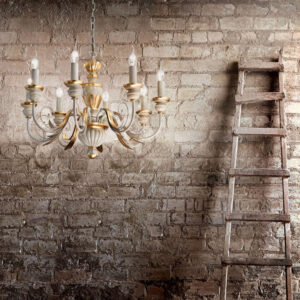 Класически полилей Ideal Lux Firenze SP8 Bianco 012872 8xE14 Ø64 см Класически полилей Ideal Lux Firenze SP8 Bianco 012872 8xE14 Ø64 см