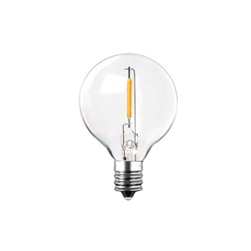 LVT 0328 – комплект 5 LED filament крушки E12 за гирлянд, 1W, 75lm, 2700K