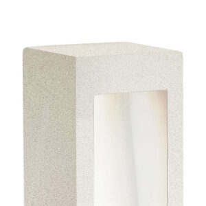 Градинска LED лампа STYLE Viokef 4290401 IP65 38 см – стоящо външно осветление от бетон за двор и градина