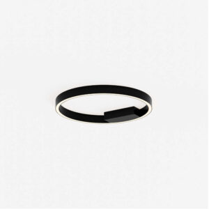 LED плафон Maytoni Rim Ø40 см 24W 3000/4000K черен