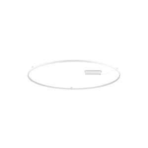 Ideal Lux Oracle Slim 265995 – голям кръгъл LED плафон Ø700 мм, бял