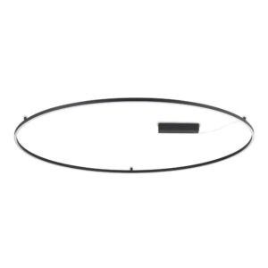Ideal Lux Oracle Slim 370316 черен LED плафон Ø1500 мм