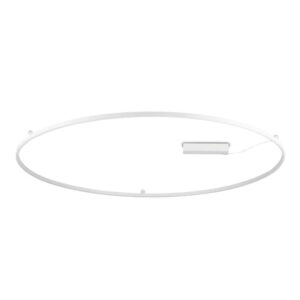 LED плафон Ideal Lux Oracle 370361 Ø1500 мм бял