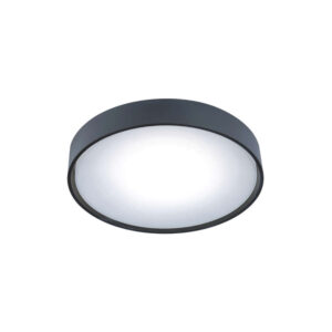 LED плафониера Viokef Ibiza 4298800 IP65 тъмно сива