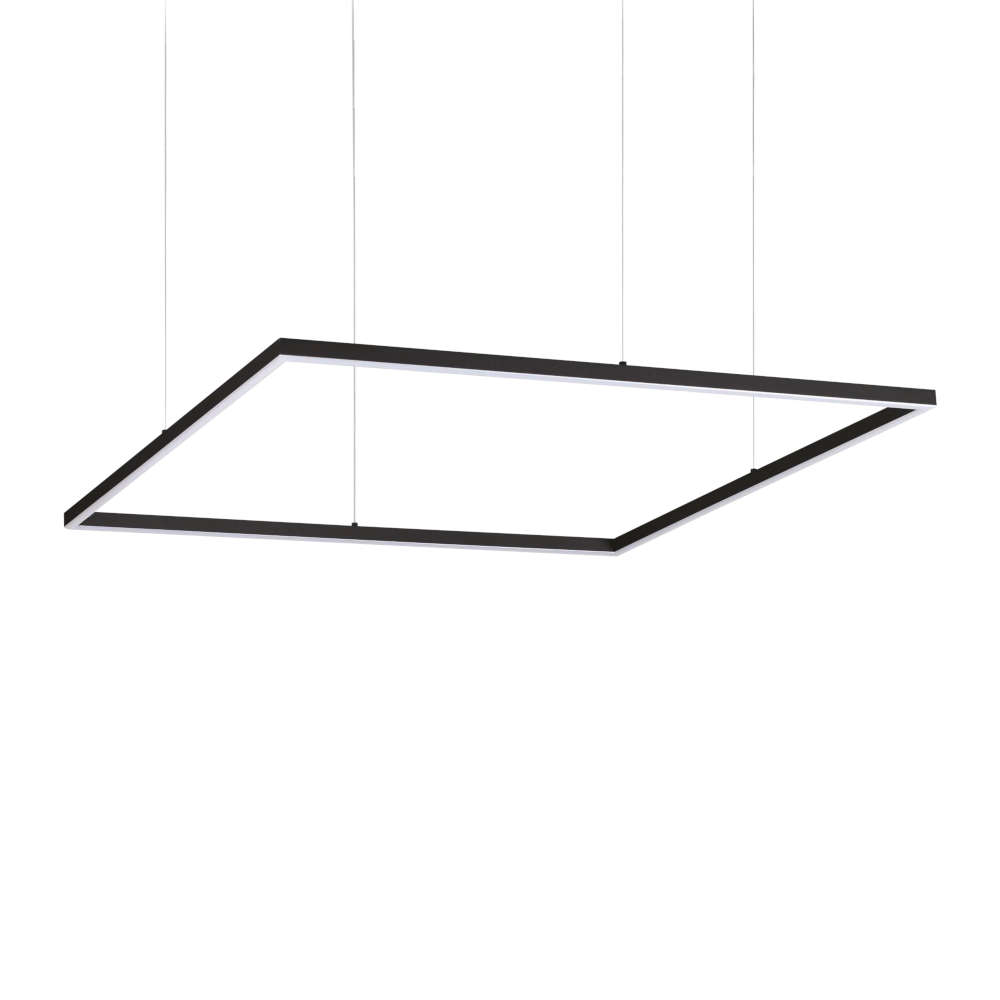 LED пендел Ideal Lux Oracle 259208 черен 90x90 см