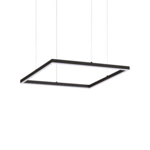 LED пендел Ideal Lux Oracle Slim 259161 черен 50x50 см