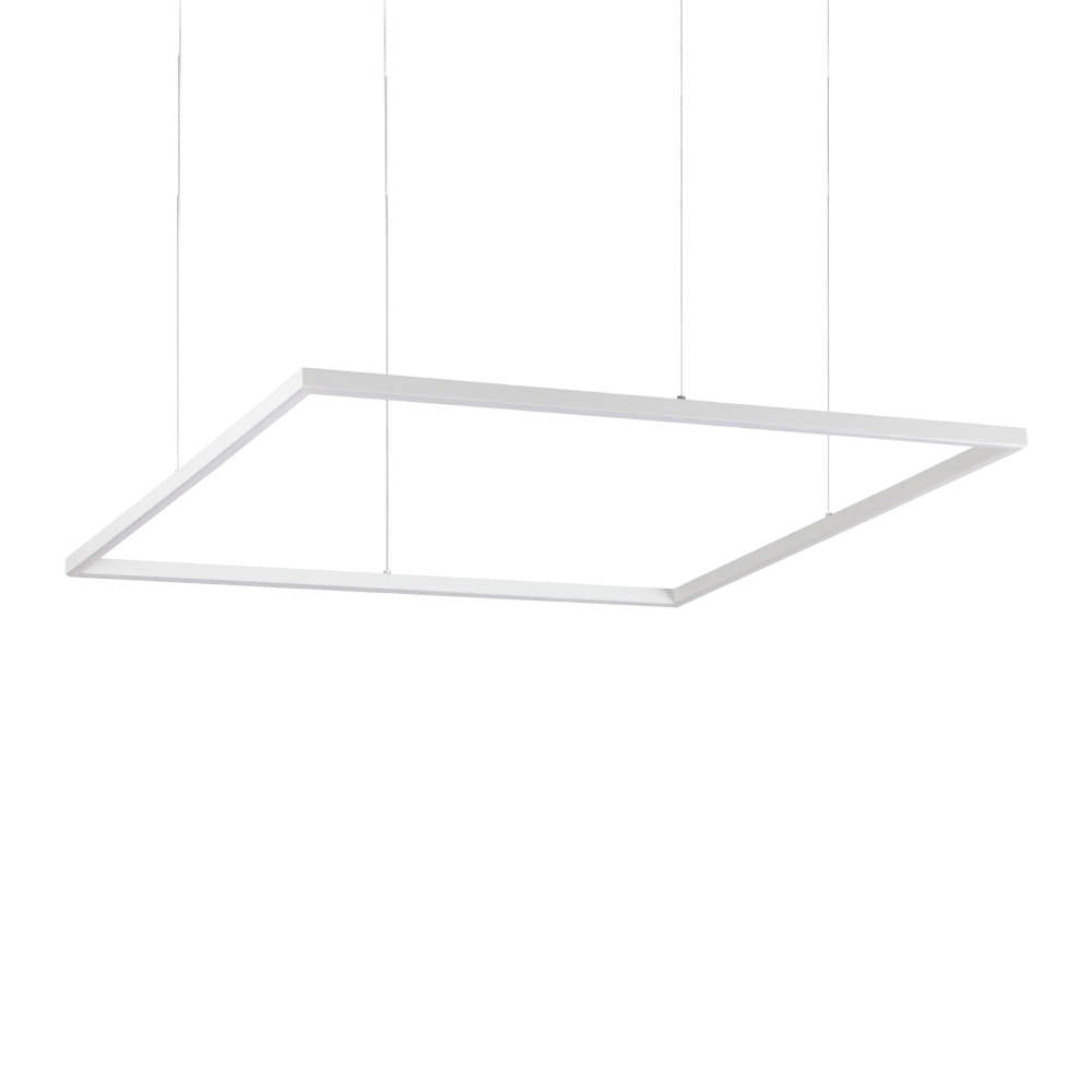 LED пендел Ideal Lux Oracle 259192 бял 90x90 см