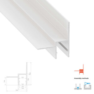 Lumines Lighting Bruno 10-1531-30 бял LED профил за гипсокартон
