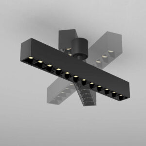LED линейно осветително тяло Maytoni C153CL-13W3K-B Holity – 13W, 3000K, черно