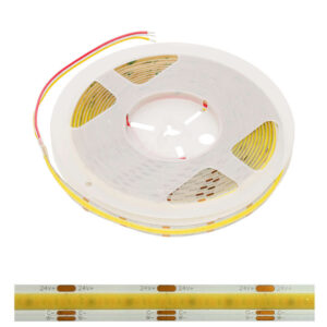 COB CCT LED лента Aca Lighting 24790CCTC 24V DC, 7 W/m, Ra90, 10 мм, 2700K–6500K