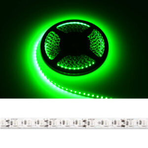 Flex LED лента Bergmen Frez Flex 120x2835SMD 12V 8W/m зелена 532nm IP20 – зиг-заг LED лента 10 м