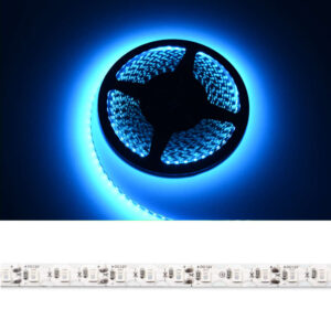 Flex LED лента Bergmen Frez Flex 120x2835SMD Ice Blue 476nm, 12V, 8W/m, IP20