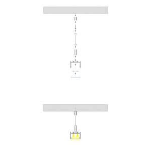 Алуминиев LED профил Lumines Lighting Alba 10-1404-30 – сребрист анодизиран, 3 метра