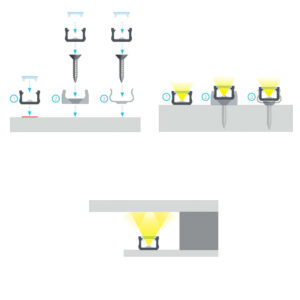 Мини алуминиев LED профил Lumines Lighting X 10-1726-20 – златен RAL 1923, 2,02 метра
