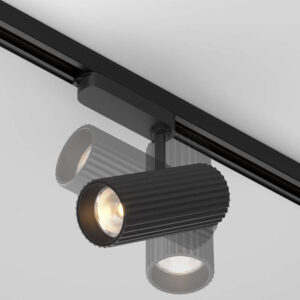 LED прожектор за трифазна шина Maytoni Calipso TR250-30W3K-B – 30W, 3000K, черен