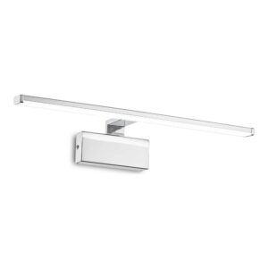 LED аплик Ideal Lux Alma AP D51 224930 с хромирано метално тяло, дължина 51 см и опален дифузер