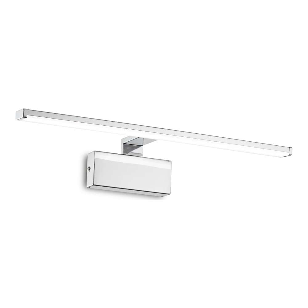 LED аплик Ideal Lux Alma AP D51 224930 с хромирано метално тяло, дължина 51 см и опален дифузер