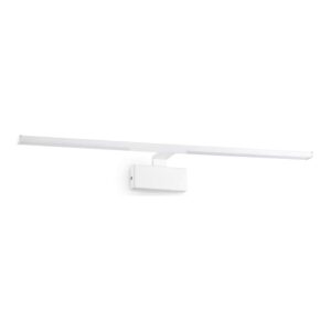 LED аплик Ideal Lux Alma AP D81 225029 с бяло метално тяло, дължина 81 см и опален дифузер