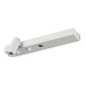 Ideal Lux Bonne Nuit-1 AP 336794 - LED аплик с бяло покритие и подвижна глава в лявата част