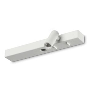Ideal Lux Bonne Nuit-2 AP 345499 - LED аплик с бяло покритие и подвижна глава в дясната част