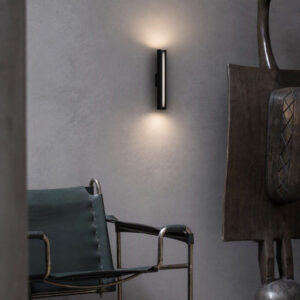Стенен LED аплик Ideal Lux Dorica AP1 366265 черен в интериор